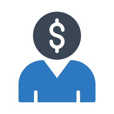 avatar vektör renk simgesi