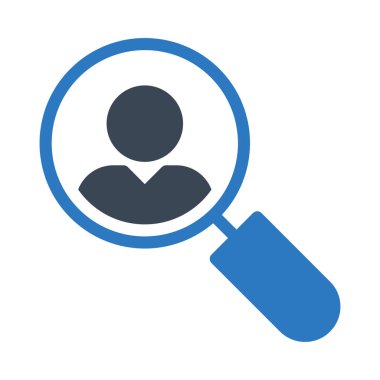 recruitment vector glyph color icon