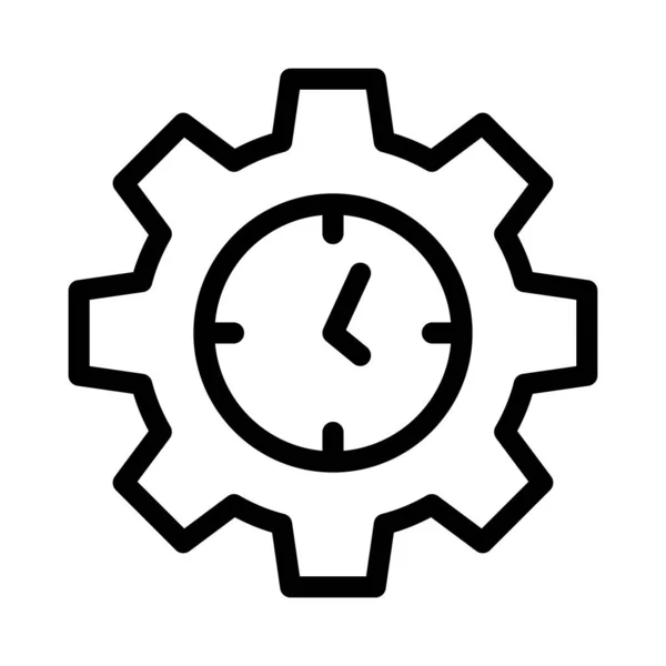 Vektor Thin Line Icon Setzen — Stockvektor