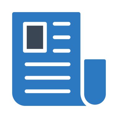 kağıt vektör renk simgesi