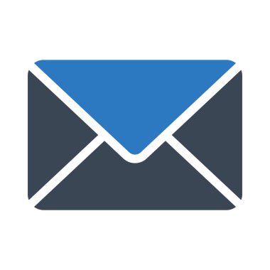 ileti vektör renk simgesi