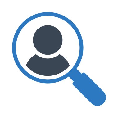 hiring vector glyph color icon