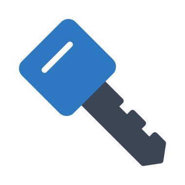 vektör kabartma renk simgesini kilitle