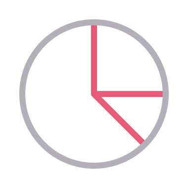 grafik vektör renk çizgisi simgesi