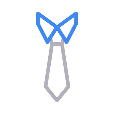 elbise vektörü renk çizgisi simgesi