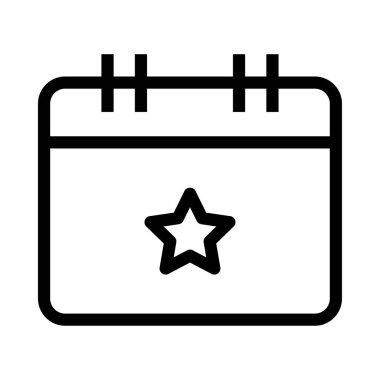 tarih vektörü ince çizgi simgesi