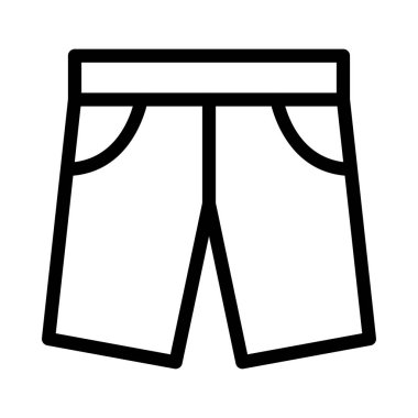 Kumaş vektörü ince çizgi simgesi