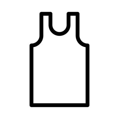 Kumaş vektörü ince çizgi simgesi