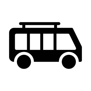 kamyon vektör düz simgesi