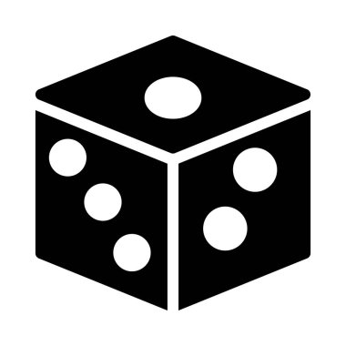 ludo vektör düz simge