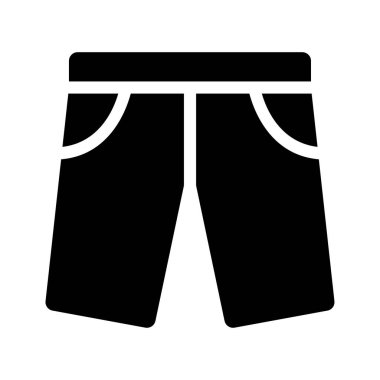 Kumaş vektör simgesi düz simge