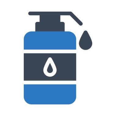 El yıkama vektörü renk simgesi