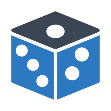 ludo vektör renk simgesi