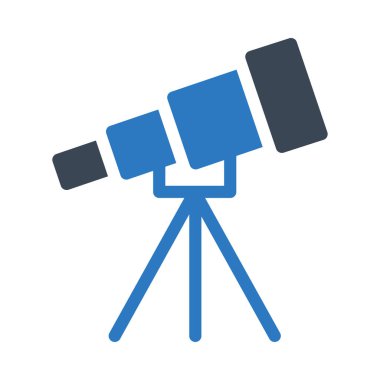 binoküler vektör renk simgesi