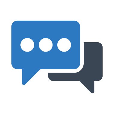 iletişim vektörü renk simgesi