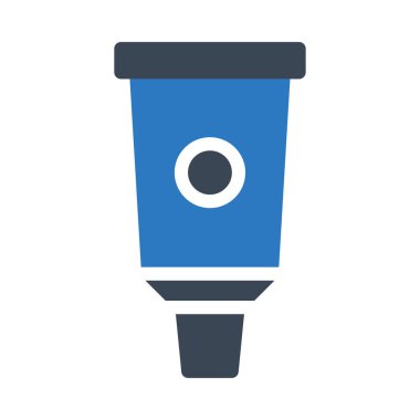 losyon vektörü renk simgesi