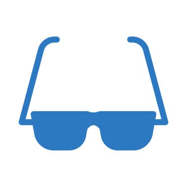 gözlük vektör renk simgesini gizler