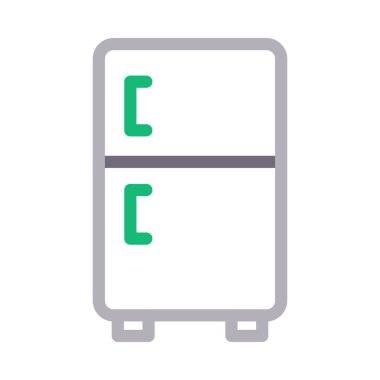 dondurucu vektör renk çizgisi simgesi