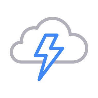 hava vektörü renk çizgisi simgesi