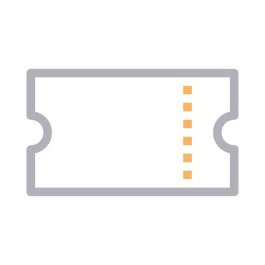 riffle vektör renk çizgisi simgesi