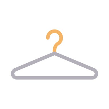 Kumaş vektör renk çizgisi simgesi