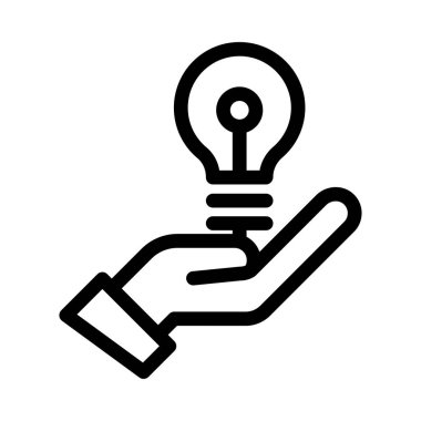 yaratıcı vektör ince çizgi simgesi