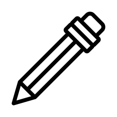 vektör ince çizgi simgesi yaz