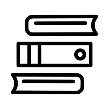 eğitim vektörü ince çizgi simgesi