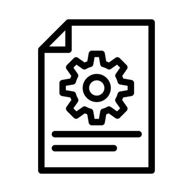 vektör ince çizgi simgesi ayarlanıyor