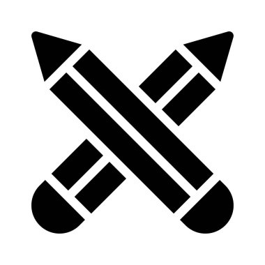 Vektör giyph düz simgesini düzenle