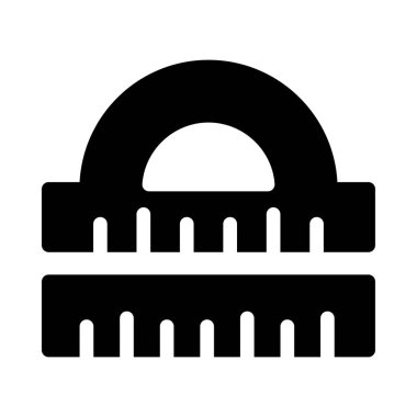 Taşıyıcı vektör giyph düz simge