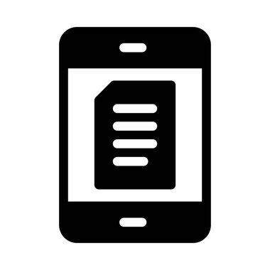 Eğitim vektörü giyph düz simgesi