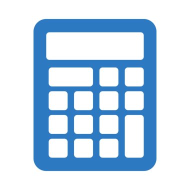 muhasebe vektörü giyph renk simgesi