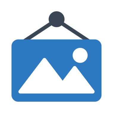 fotoğraf vektörü giyph renk simgesi