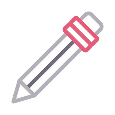 vektör renk çizgisi simgesi yaz 