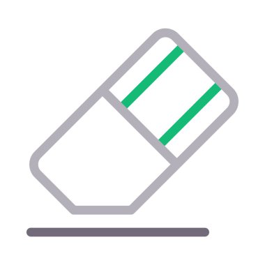 kauçuk vektör renk çizgisi simgesi 