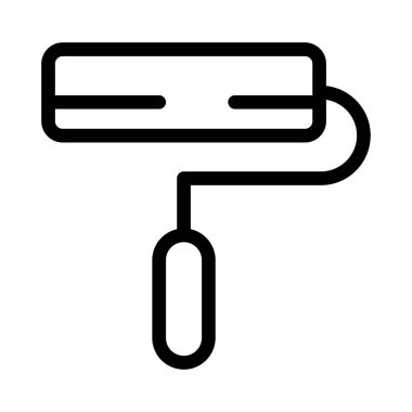 boyama vektörü ince çizgi simgesi 