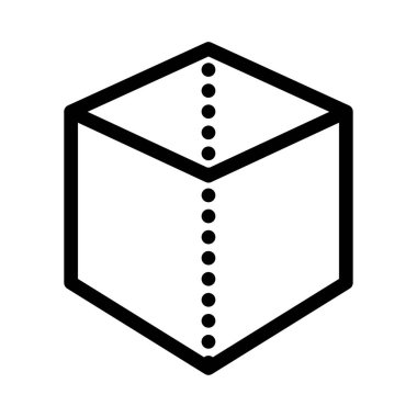 şekil vektörü ince çizgi simgesi 