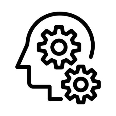 yenilik vektörü ince çizgi simgesi 