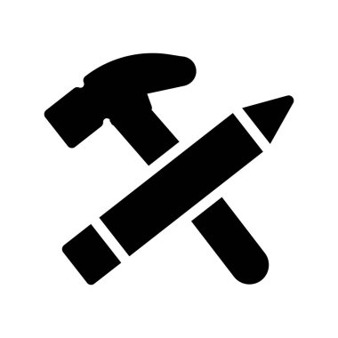 tasarım vektörü düz simgesi