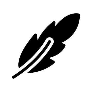 kalem vektörü düz simgesi