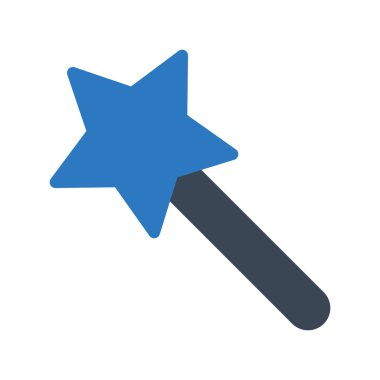 wand vektör renk simgesi