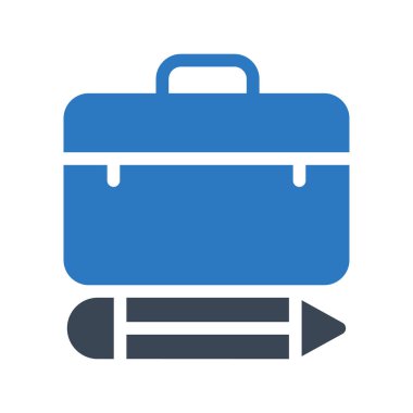 çalışma vektörü renk simgesi