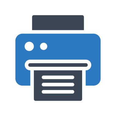 faks vektörü renk simgesi