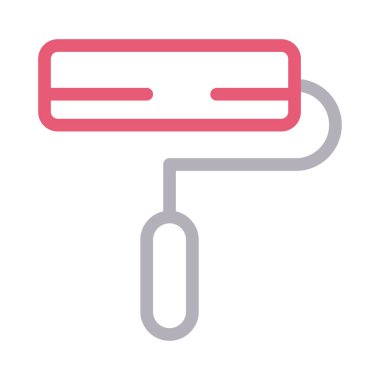 boyama vektörü renk çizgisi simgesi 