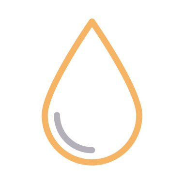 vektör renk çizgisi simgesini bırak 