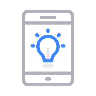 yaratıcı vektör renk çizgisi simgesi 