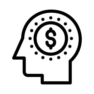 baş vektör ince çizgi simgesi 