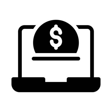 çevrimiçi vektör düz simgesi 