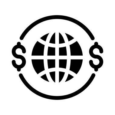 değişken vektör düz simgesi